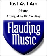 Just As I Am piano sheet music cover